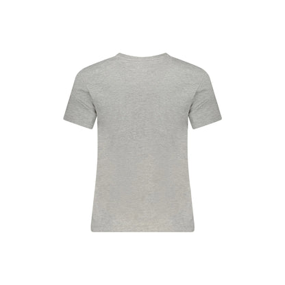 Guess Jeans T-Shirt Maniche Corte Donna Grigia Stampa Logo grigio - vista 2
