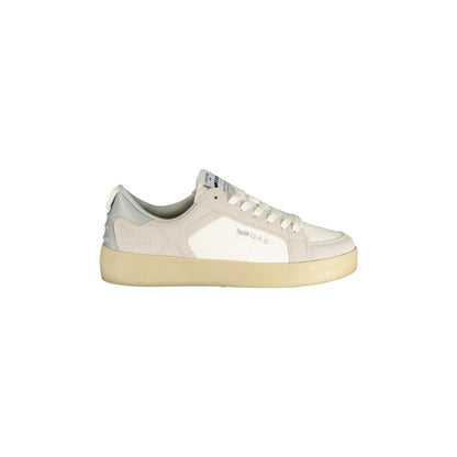 Gas Sneakers Donna Bianche Stampa Logo Bianco - foto prodotto