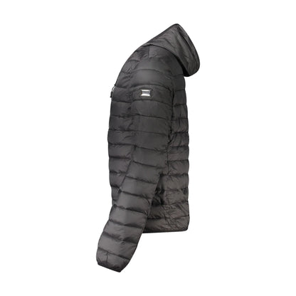 Cavalli Class Giubbotto Uomo Nero con Cappuccio e Imbottitura Leggera Giubbotti e Giacche - vista 3