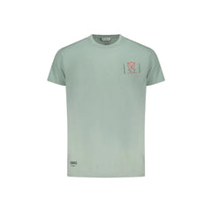 Iceberg Tricou Maneci Scurte Bărbați Verde Print Logo