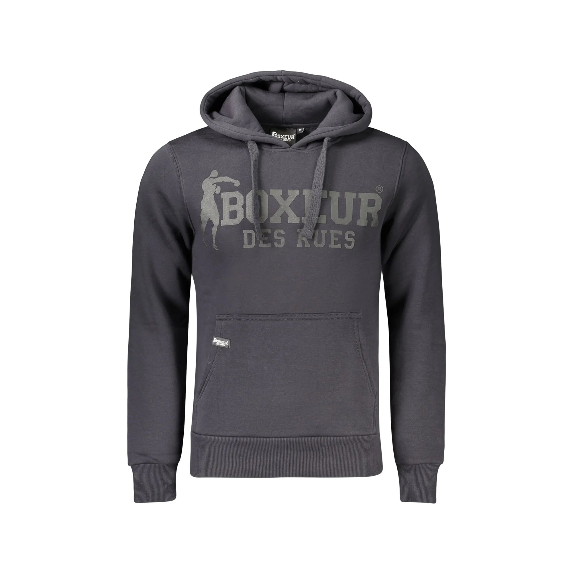 BOXEUR DES RUES FELPA SENZA ZIP UOMO GRIGIO