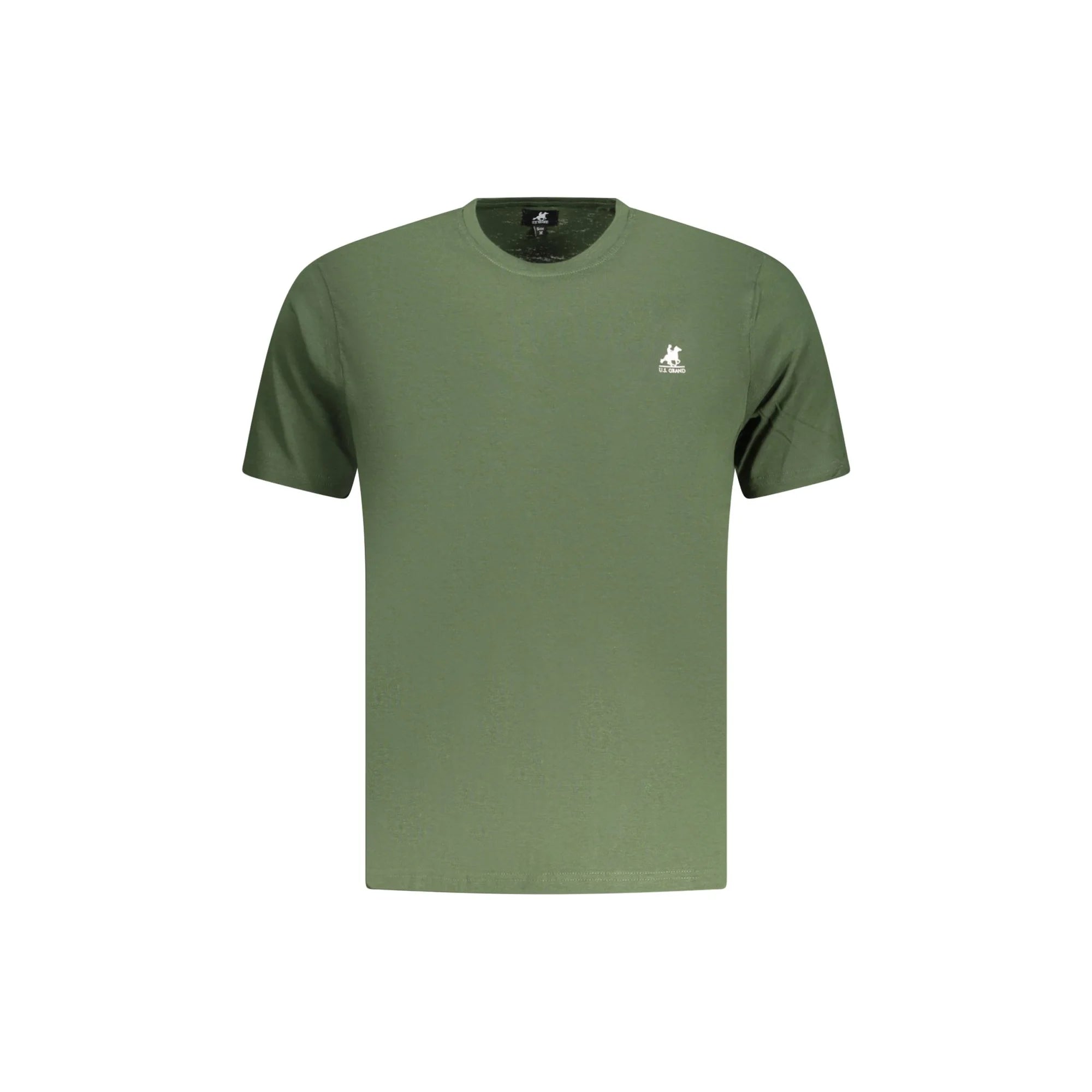 U.S. GRAND T-SHIRT MANICHE CORTE UOMO VERDE