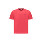 Pepe Jeans T-Shirt Maniche Corte Uomo Rossa Ricamo Rosso - foto prodotto