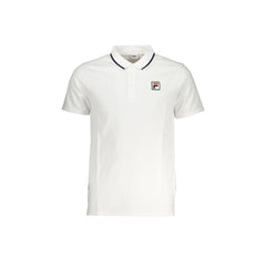 Fila Polo Maniche Corte Uomo Bianca Logo