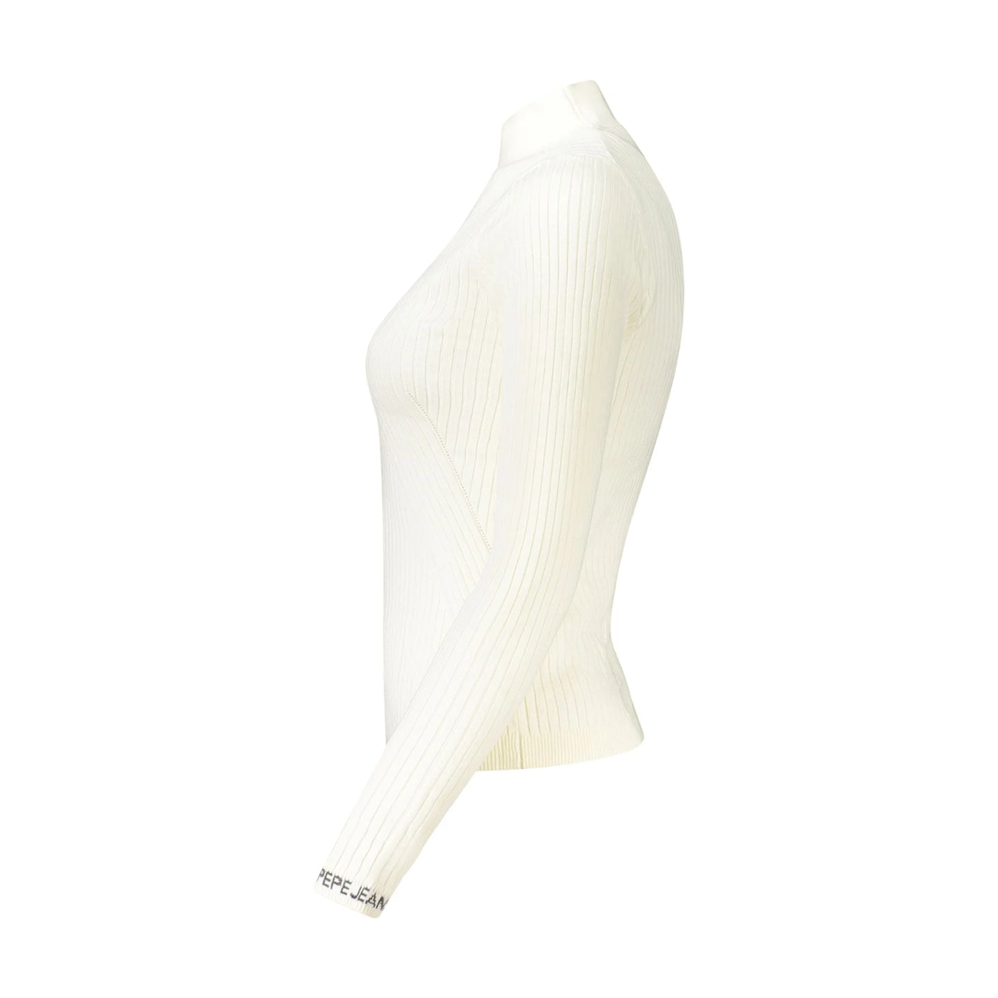 Pepe Jeans Maglia Donna Bianca Ricamo Maglie bianco - vista 3