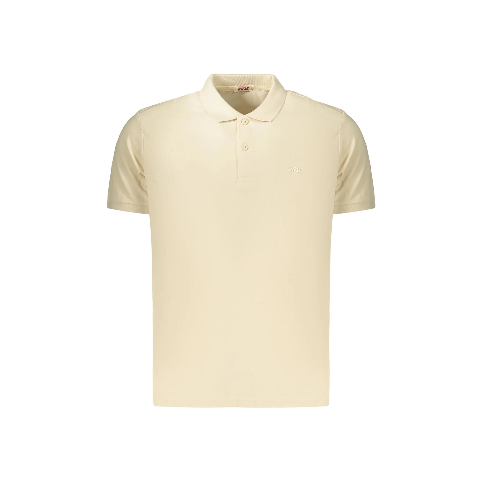 RIFLE POLO MANICHE CORTE UOMO BEIGE