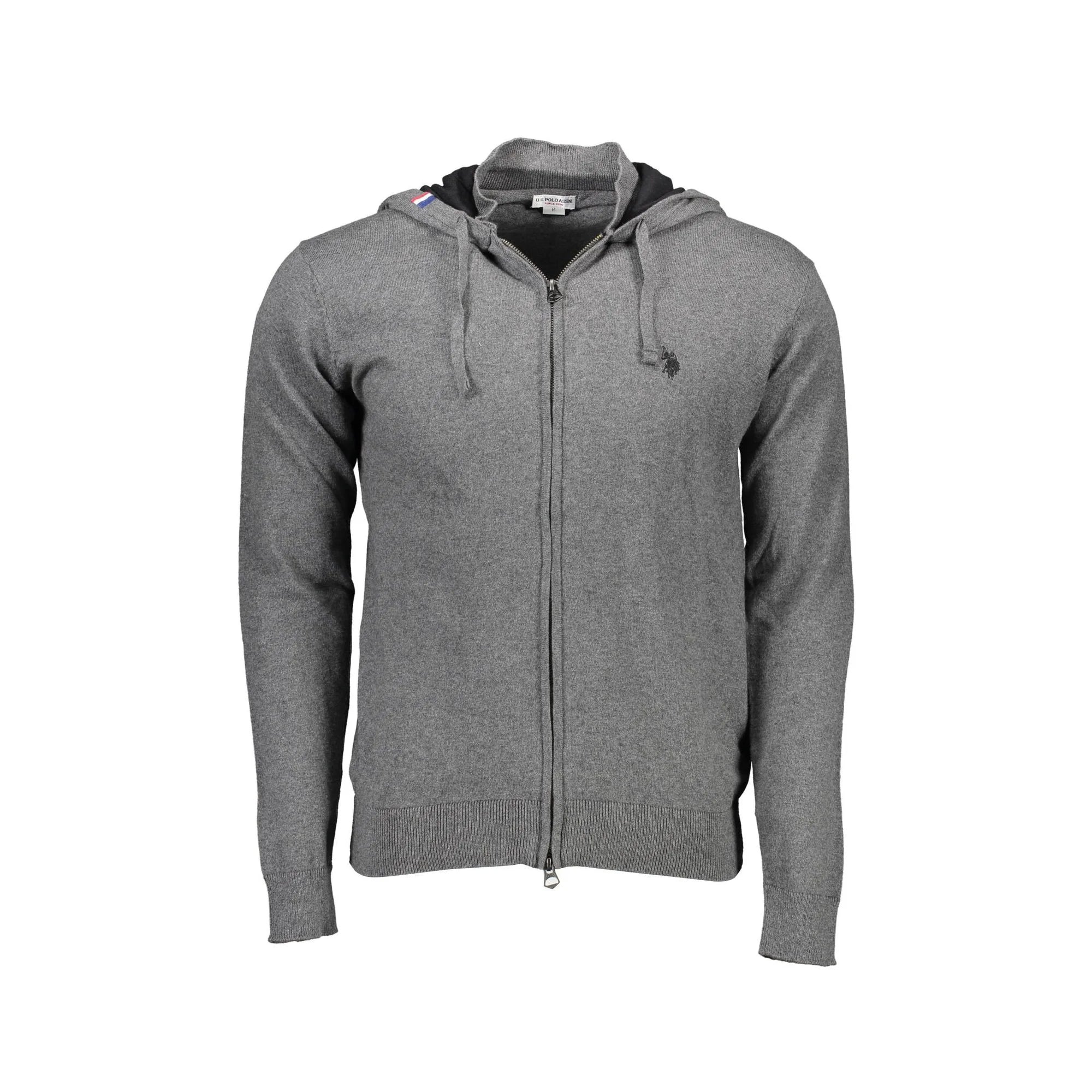 U.S. POLO CARDIGAN UOMO GRIGIO