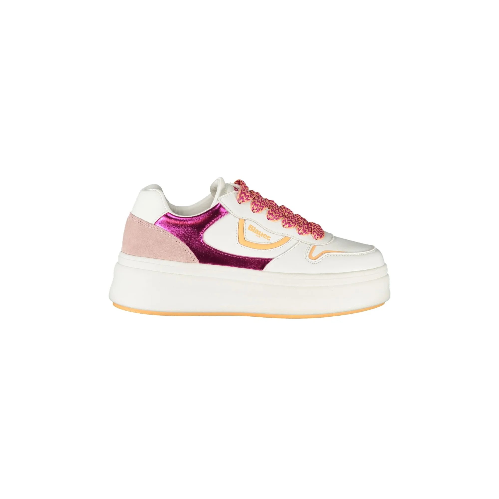 Blauer Sneakers donna Bianco