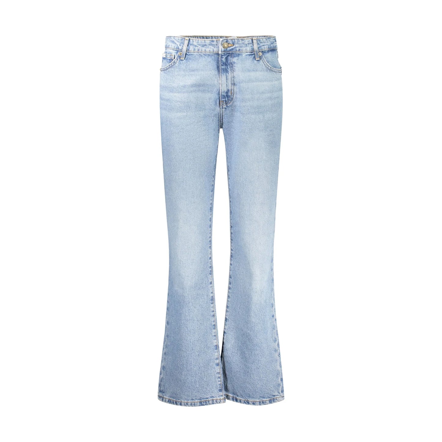Guess Jeans Donna Azzurri Effetto Slavato Logo Azzurro - foto prodotto