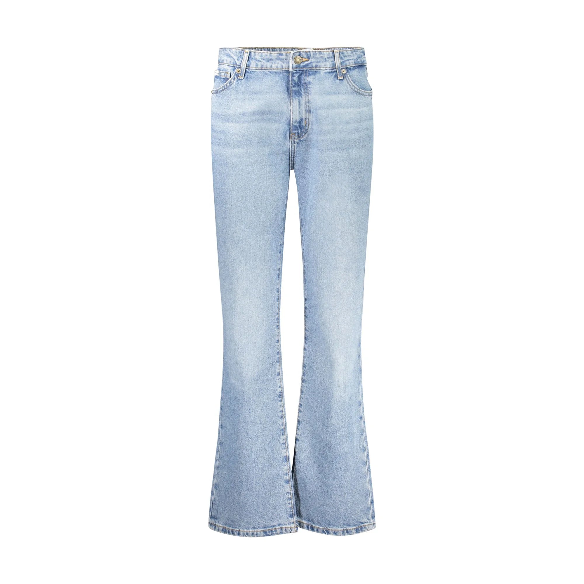 Guess Jeans Donna Azzurri Effetto Slavato Logo Azzurro - foto prodotto