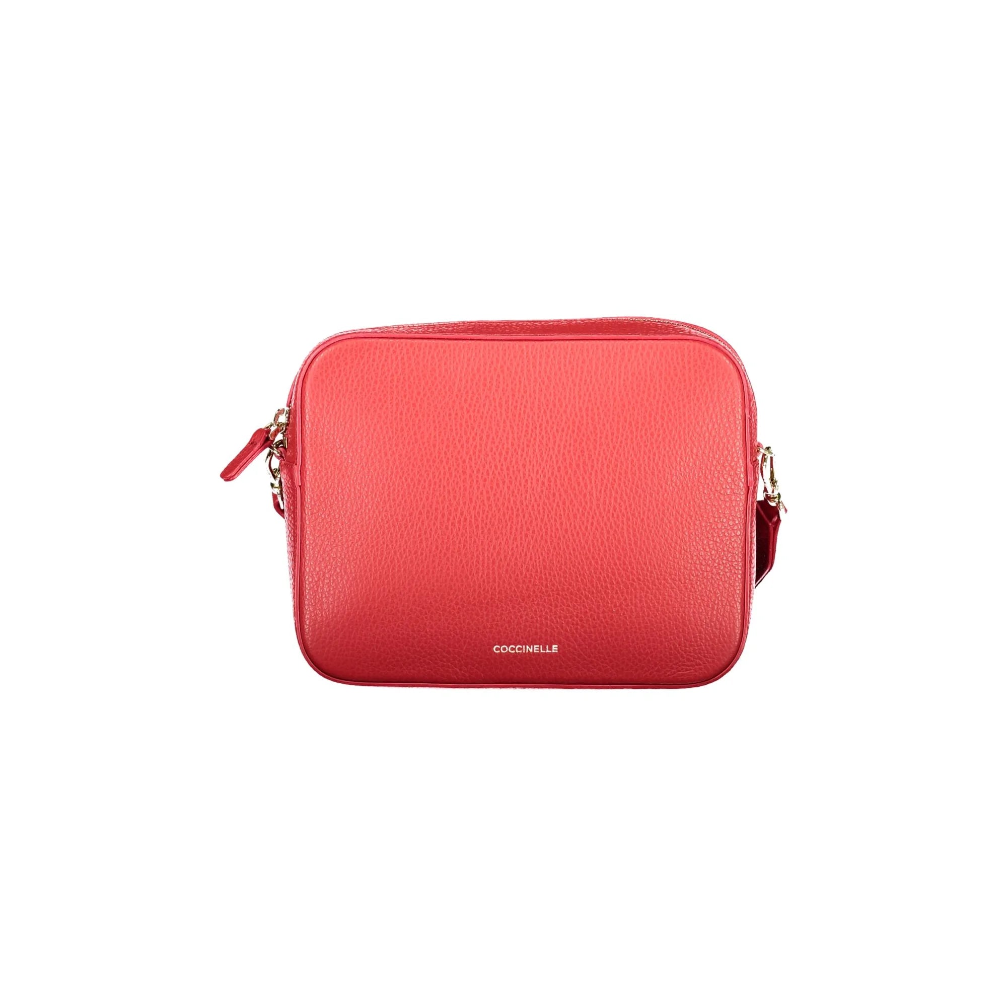 Coccinelle Borsa a Tracolla Pelle Donna Rossa Logo Borse Rosso - foto prodotto