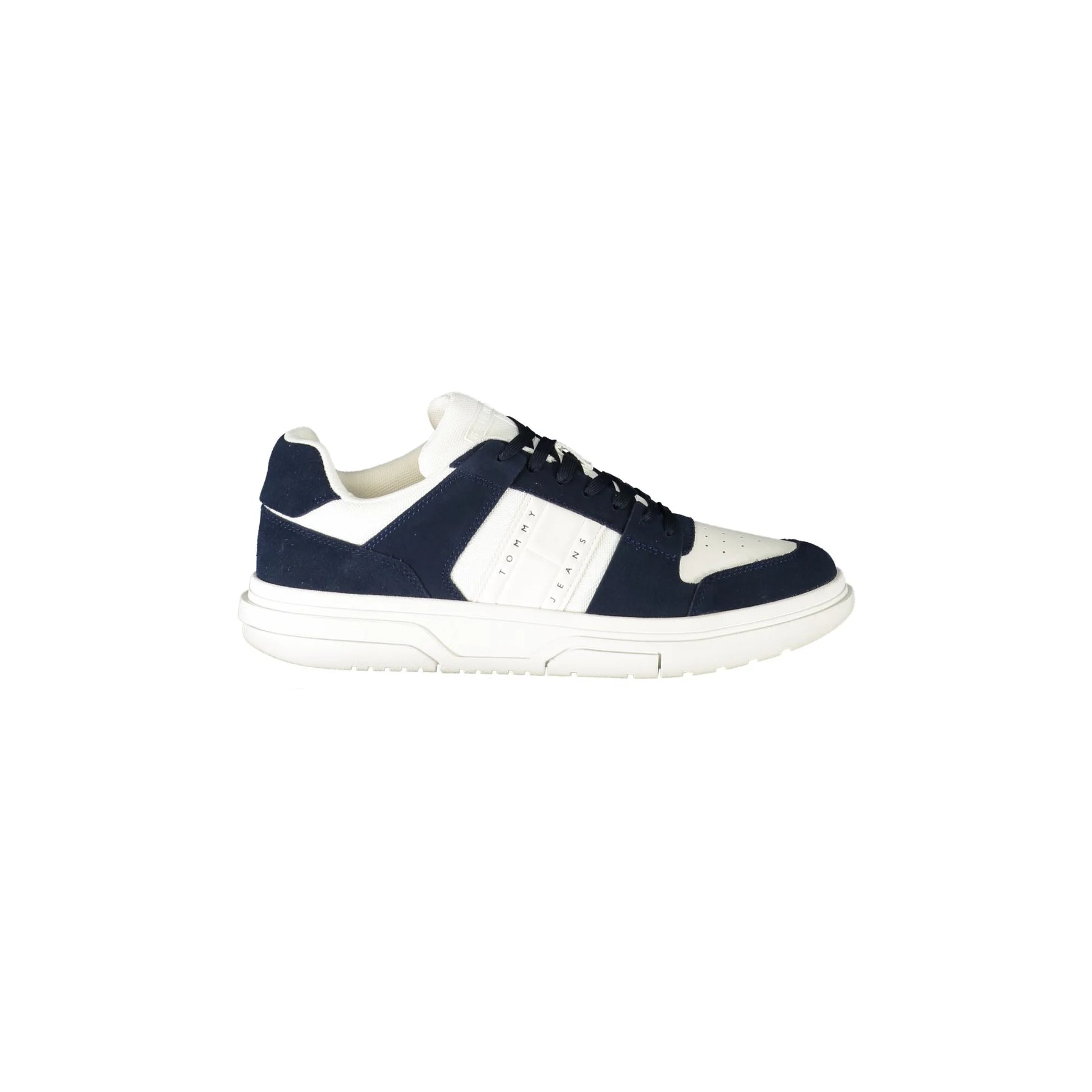 TOMMY HILFIGER Scarpe Sneakers Uomo Blu con Dettagli a Contrasto - foto prodotto