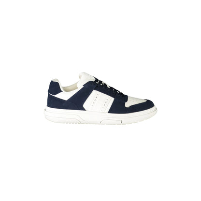 TOMMY HILFIGER Scarpe Sneakers Uomo Blu con Dettagli a Contrasto - foto prodotto