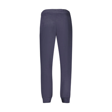 U.S. Grand Pantaloni Tuta Uomo Blu Pile Ricamo Logo - vista 2
