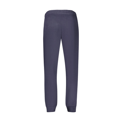 U.S. Grand Pantaloni Tuta Uomo Blu Pile Ricamo Logo - vista 2