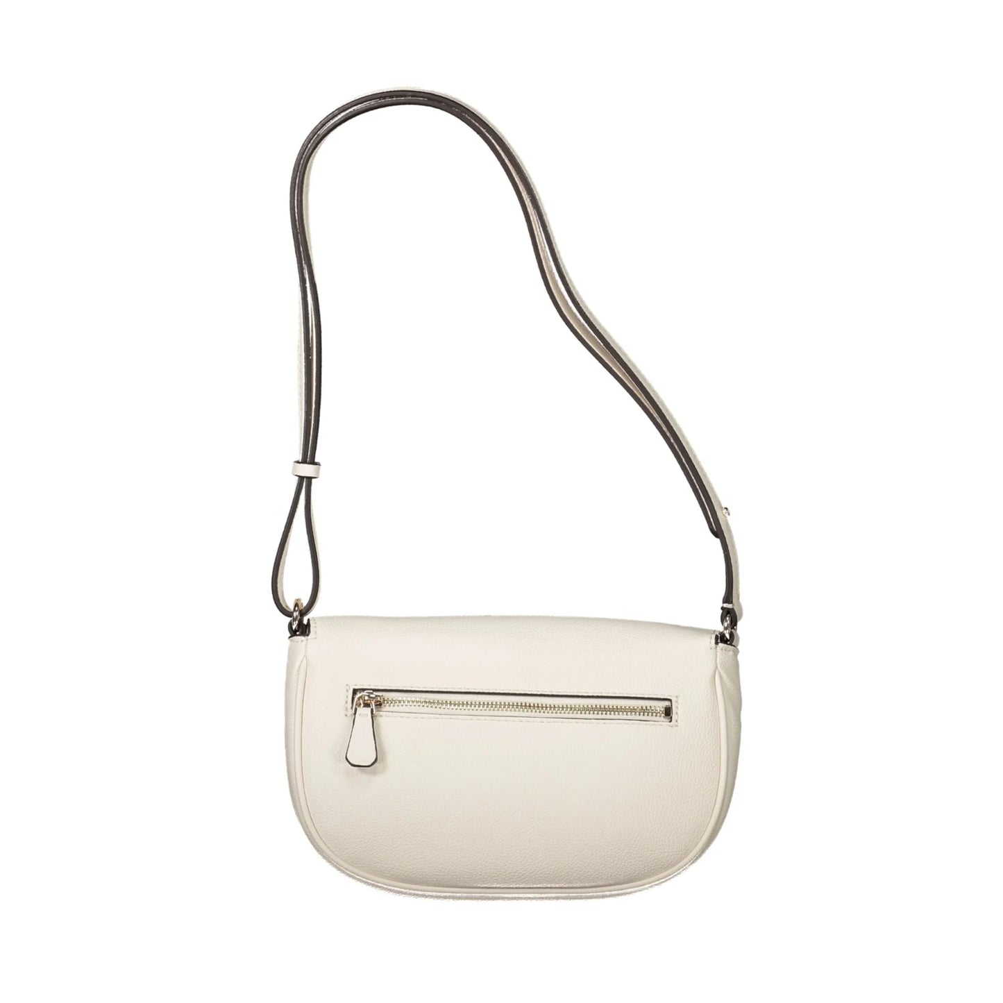 Guess Jeans Borsa a Spalla Donna Bianca Logo Borse bianco - vista 2