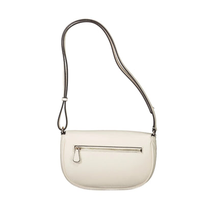 Guess Jeans Borsa a Spalla Donna Bianca Logo Borse bianco - vista 2