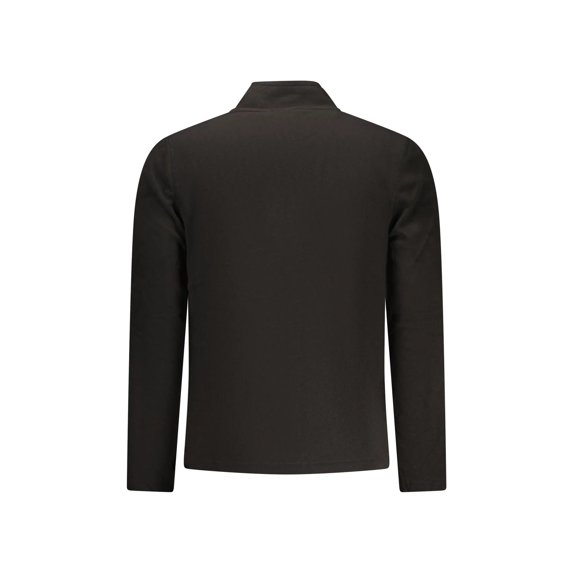 U.S. Grand Felpa Uomo Nera Zip Pile Ricamo Logo Felpe nero - vista 2