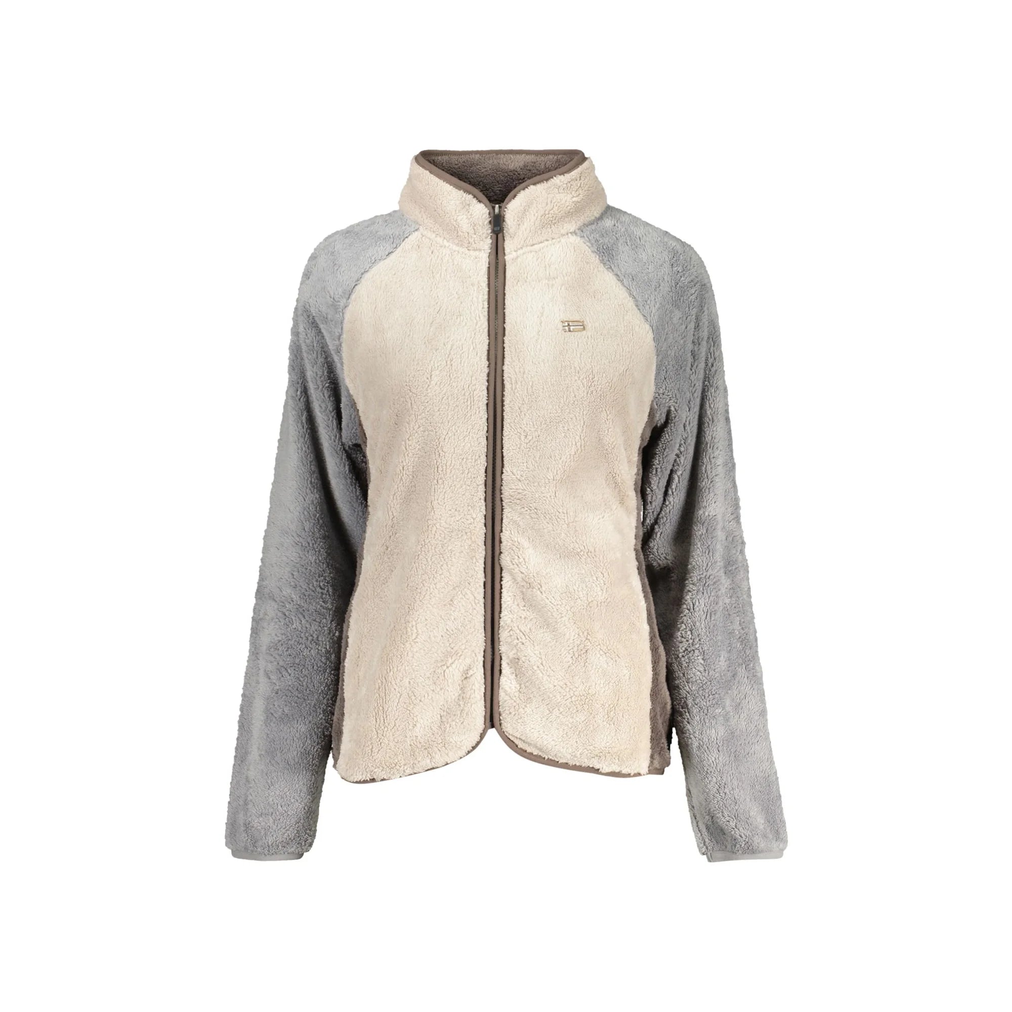 NORWAY 1963 FELPA CON ZIP DONNA BEIGE