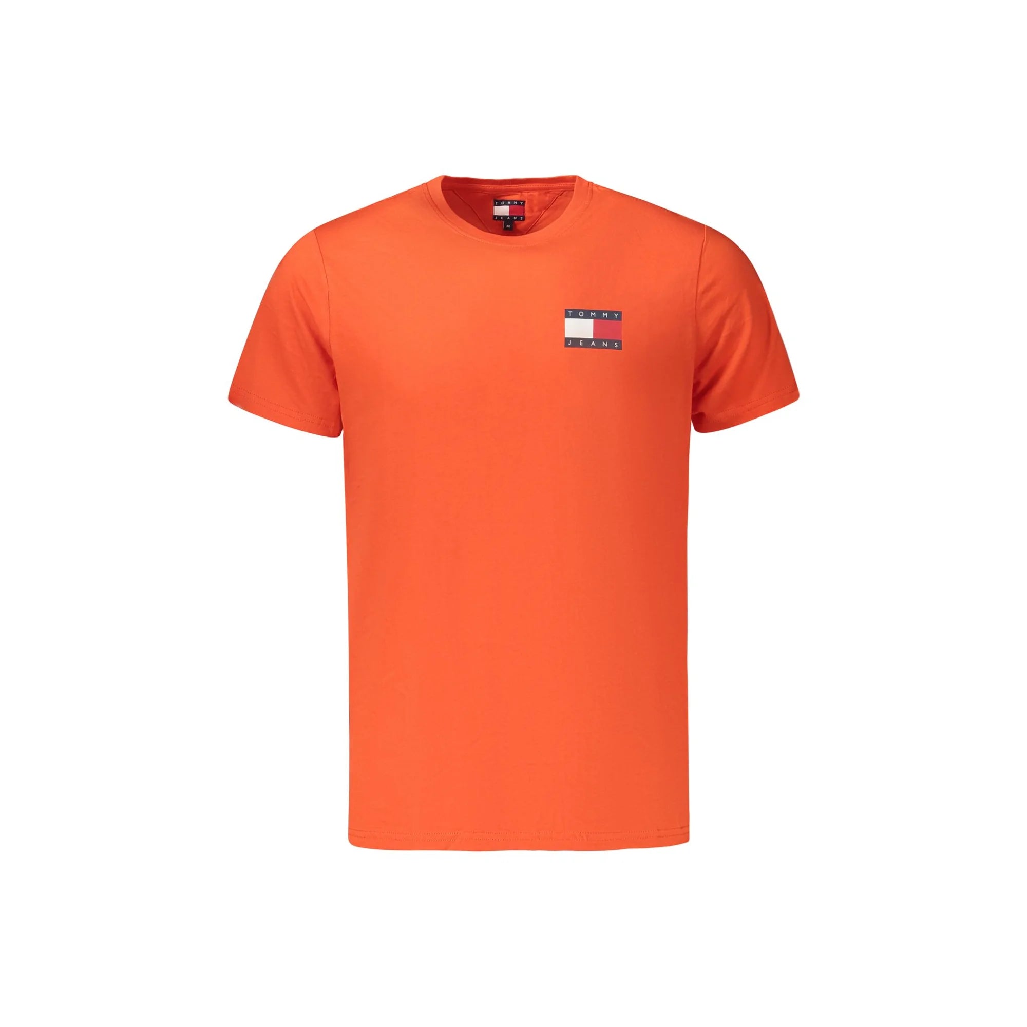 TOMMY HILFIGER T-SHIRT MANICHE CORTE UOMO ARANCIO