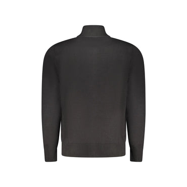 Coveri Moving Maglia Cardigan Uomo Nero Ricamo Maglie - vista 2