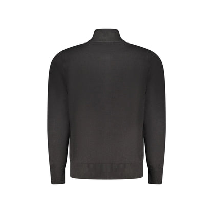 Coveri Moving Maglia Cardigan Uomo Nero Ricamo Maglie - vista 2