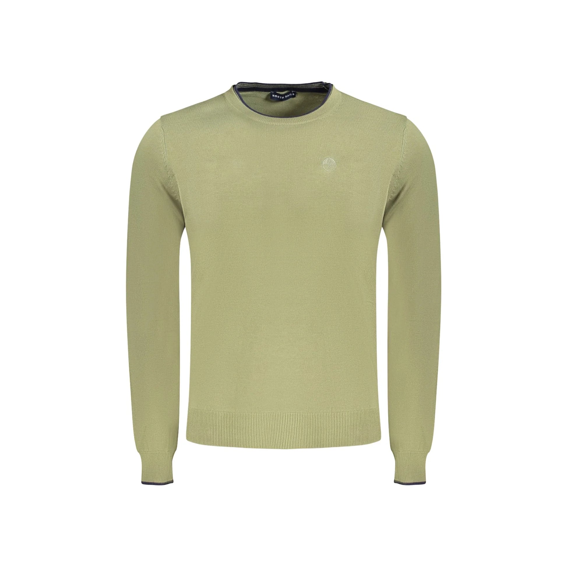 North Sails Maglia Uomo Verde Girocollo Maniche Lunghe Logo Maglie - foto prodotto