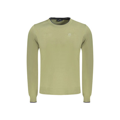 North Sails Maglia Uomo Verde Girocollo Maniche Lunghe Logo Maglie - foto prodotto