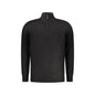 Coveri Moving Maglia Uomo Nera Mezza Zip Ricamo Maglie Nero - foto prodotto