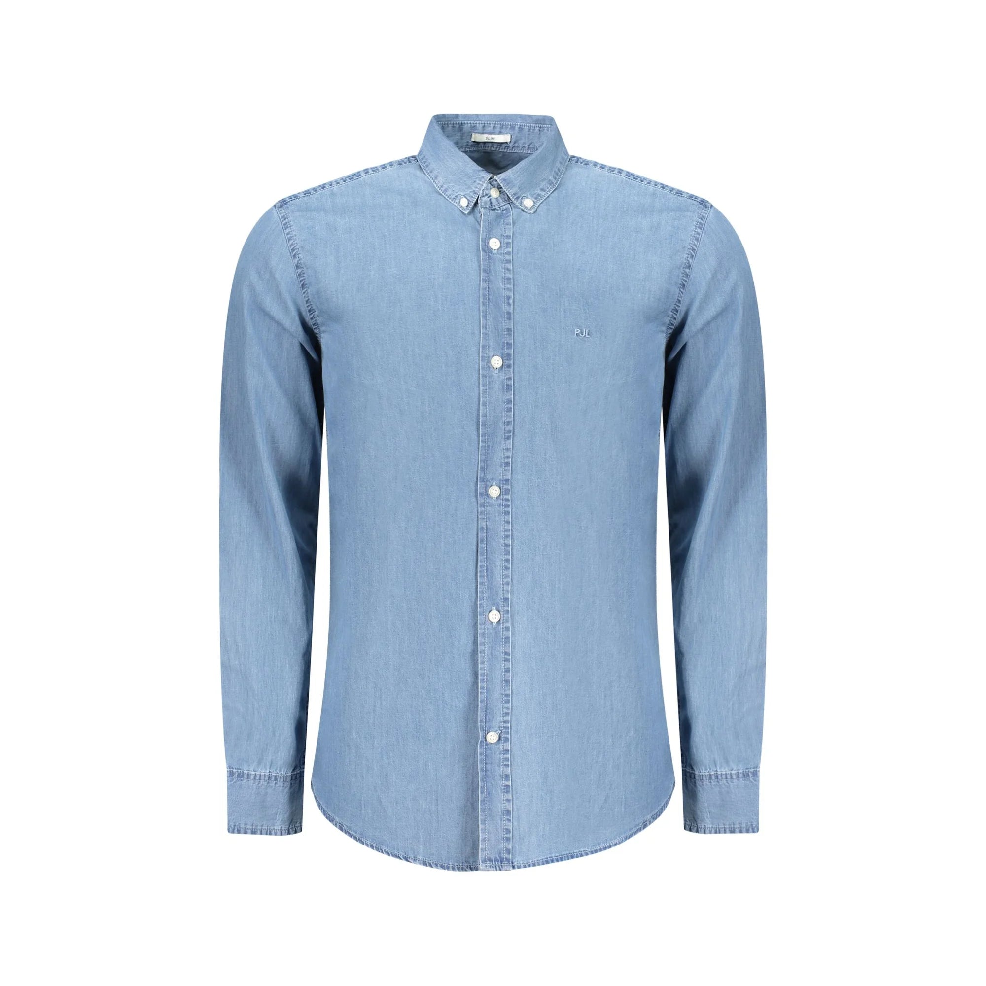 PEPE JEANS CAMICIA MANICHE LUNGHE UOMO AZZURRO