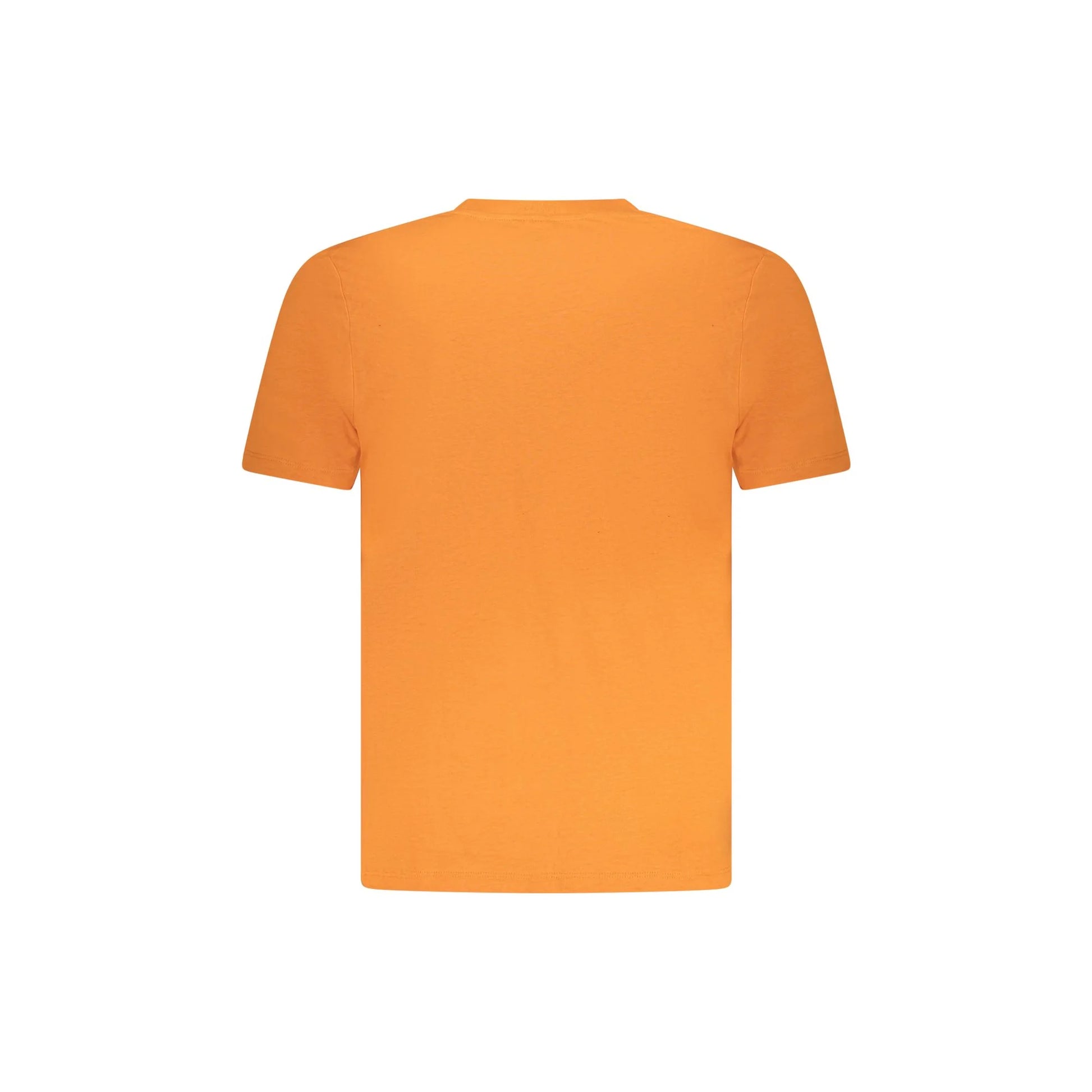 Norway 1963 T-Shirt Maniche Corte Uomo Arancione Stampa Logo - vista 2
