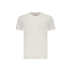 Ellesse T-shirt Krótki Rękaw Mężczyzna Biały Haft Logo