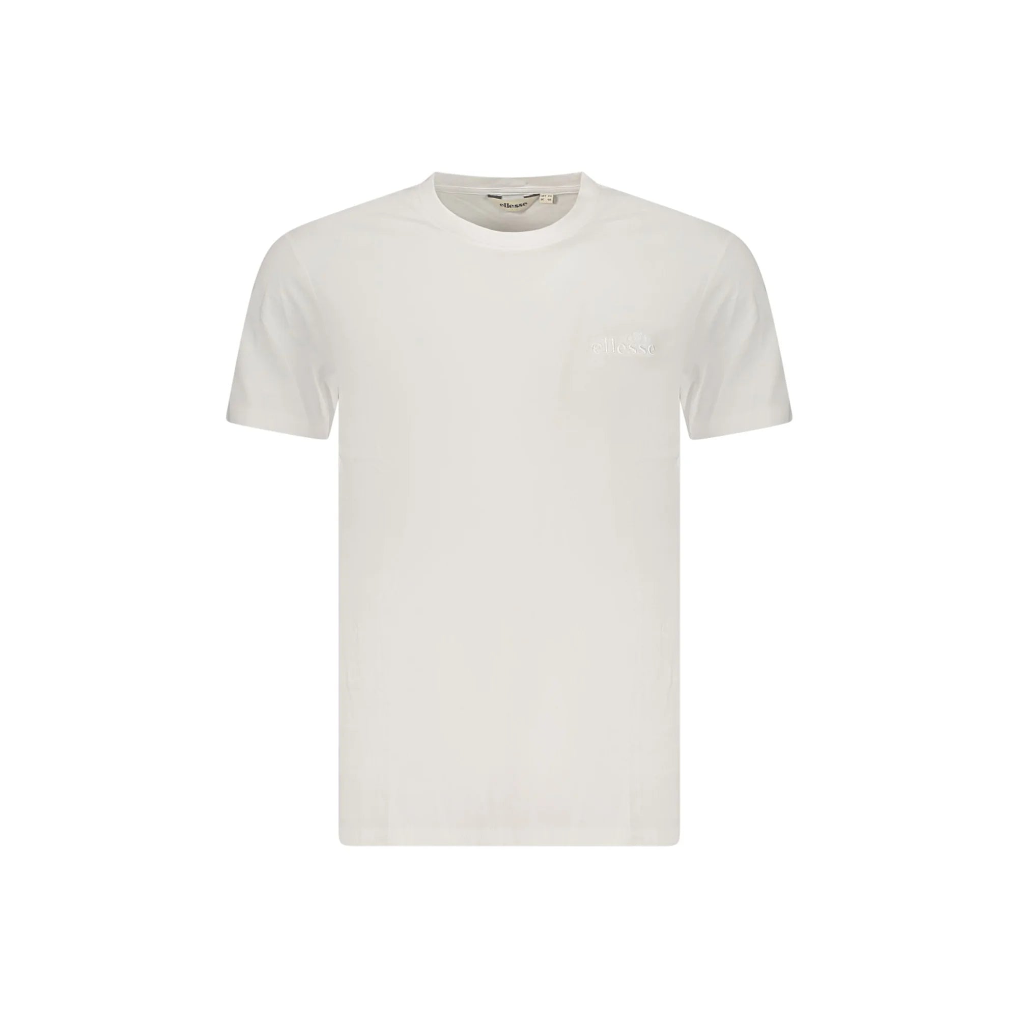 ELLESSE T-SHIRT MANICHE CORTE UOMO BIANCO