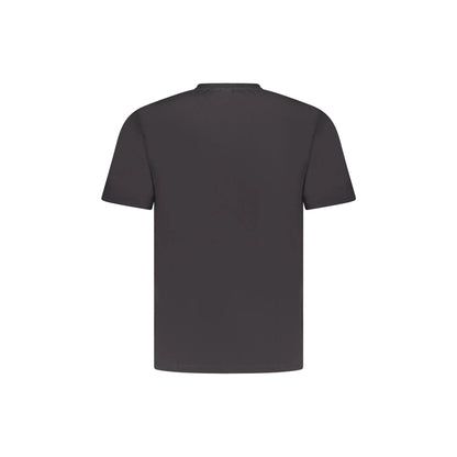 North Sails T-Shirt Maniche Corte Uomo Nera Stampa Logo nero - vista 2