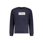 Napapijri Felpa Uomo Blu Girocollo Relaxed Fit Logo Felpe - foto prodotto