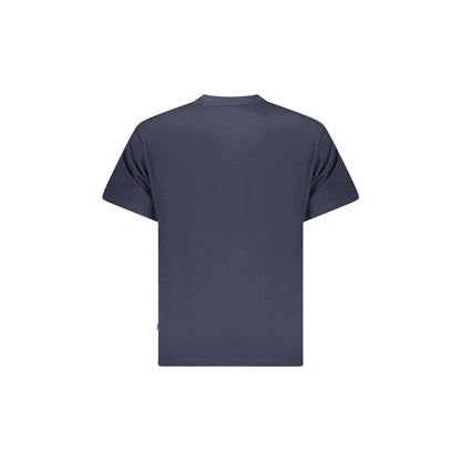 Guess Jeans T-Shirt Maniche Corte Uomo Blu Ricamo - vista 2