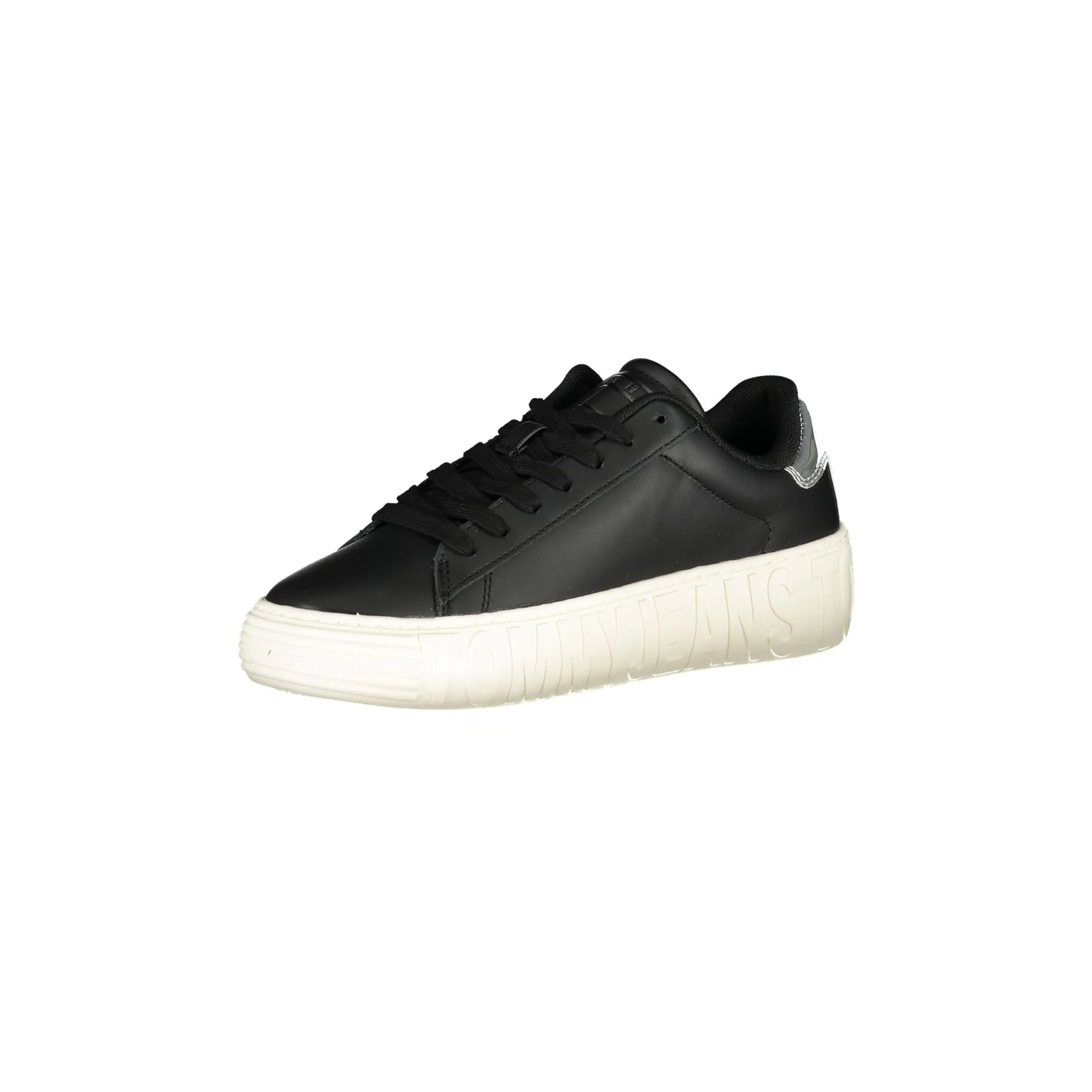 TOMMY HILFIGER Scarpe Sneakers Donna Nere con Dettagli Logo nero - vista 3