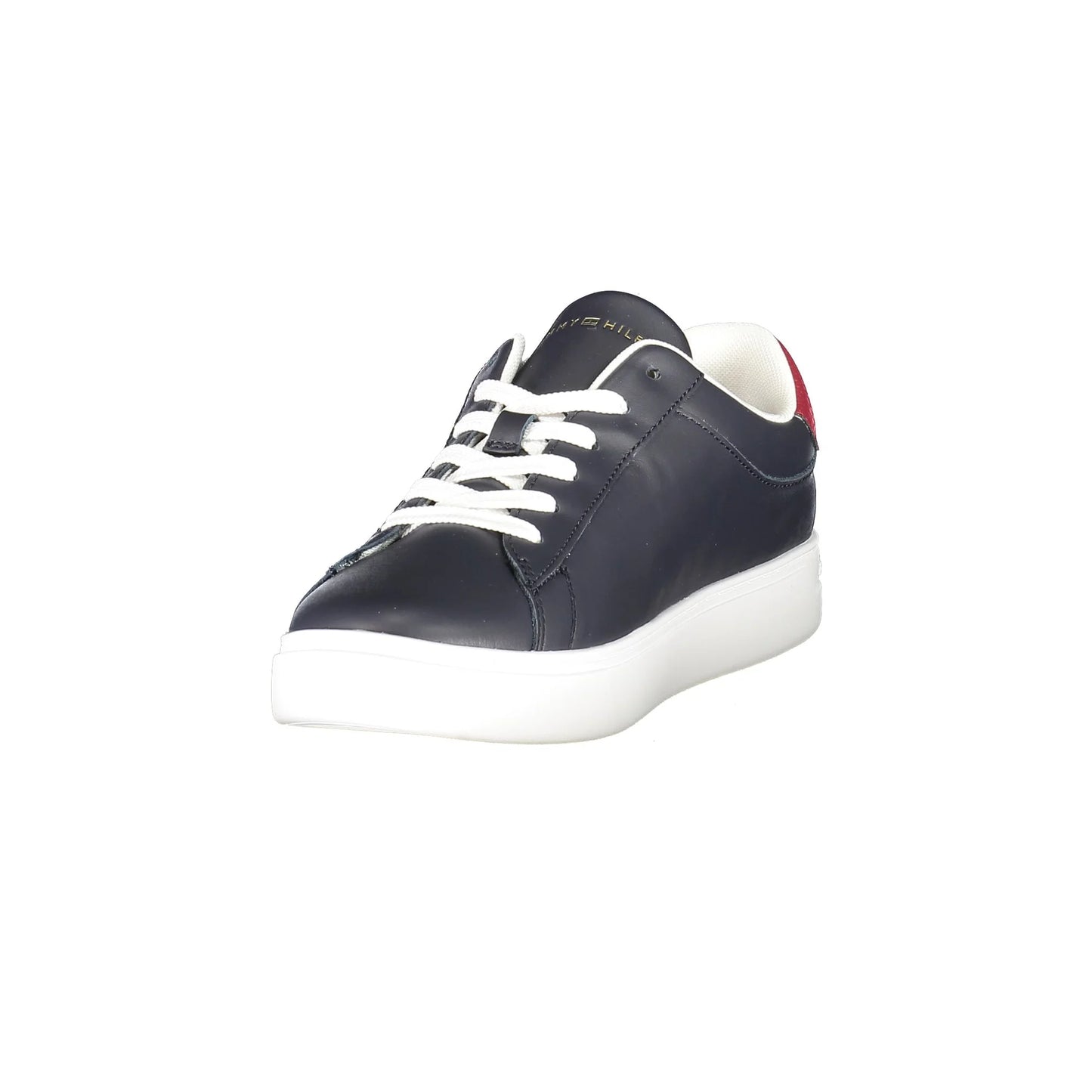 TOMMY HILFIGER Scarpe Sneakers Donna Blu con Dettagli a Contrasto - vista 3