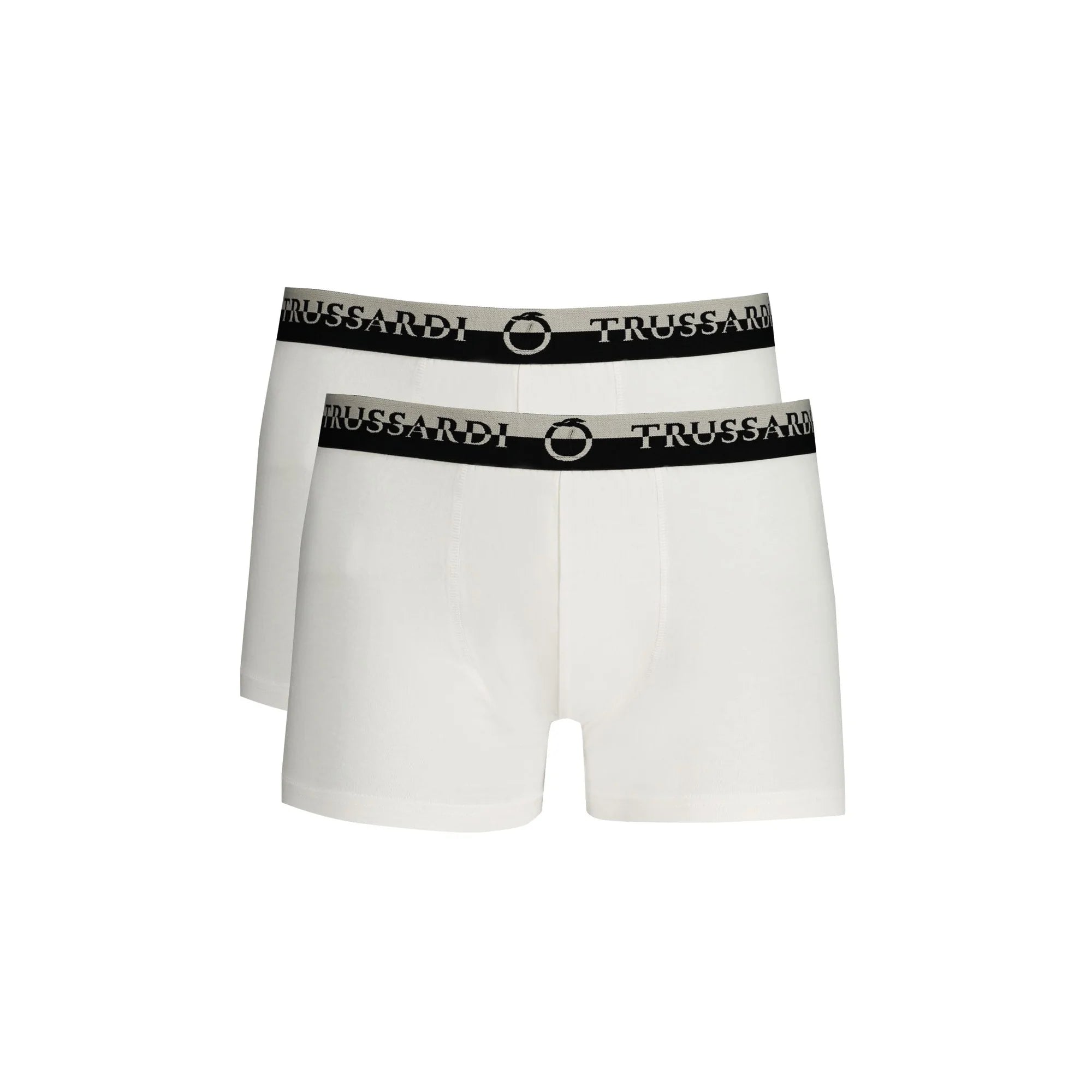 Trussardi Boxer Uomo Bianco Stampa Logo Intimo - foto prodotto