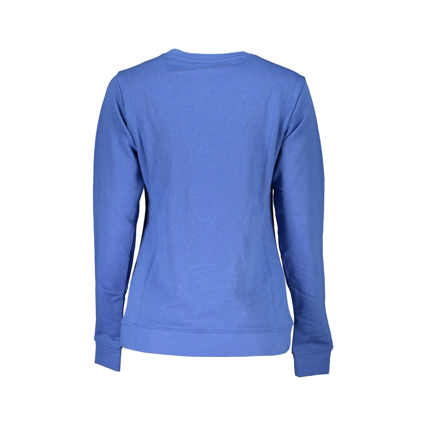 Cavalli Class Felpa Maniche Lunghe Donna Blu Ricamo Felpe - vista 2