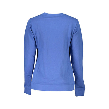 Cavalli Class Felpa Maniche Lunghe Donna Blu Ricamo Felpe - vista 2
