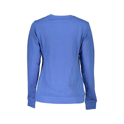 Cavalli Class Felpa Maniche Lunghe Donna Blu Ricamo Felpe - vista 2