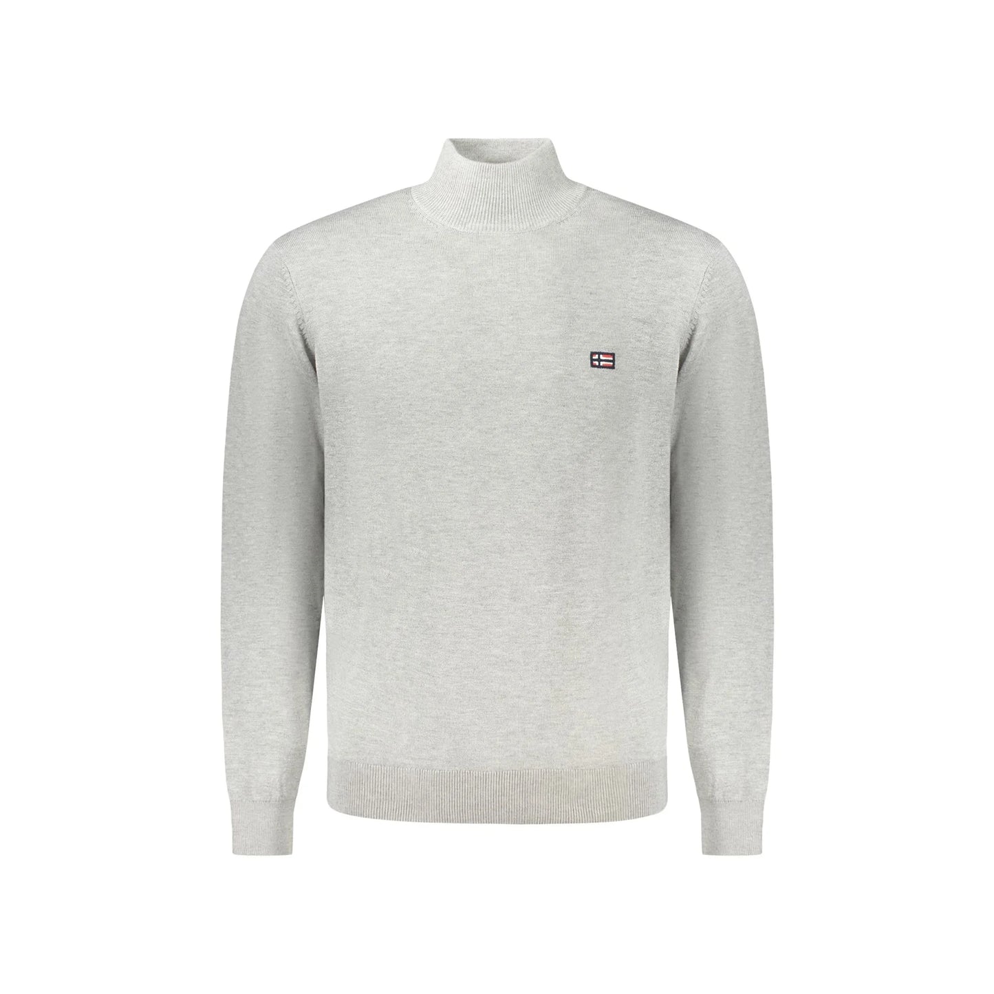 Norway 1963 Maglia Grigia Nera Collo Alto con Ricamo e Logo Maglie uomo Grigio - foto prodotto