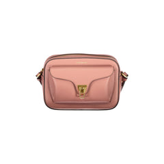 Coccinelle Umhängetasche echtes Leder Damen Rosa mit Logo