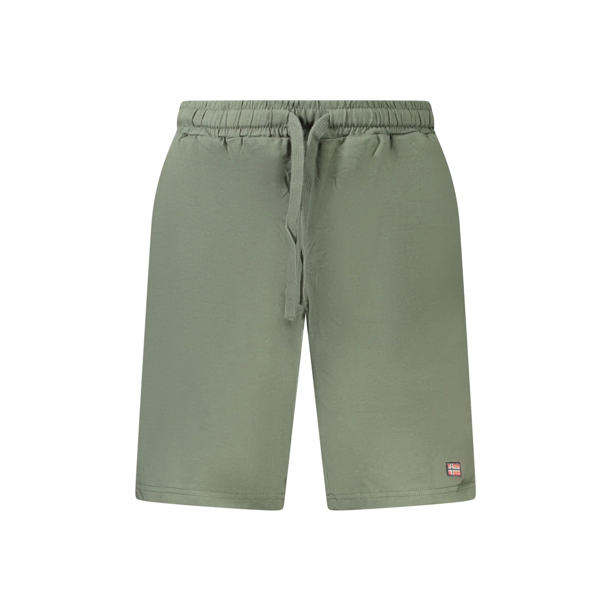 Norway 1963 Short Pantaloni Bermuda Uomo Verde Logo - foto prodotto