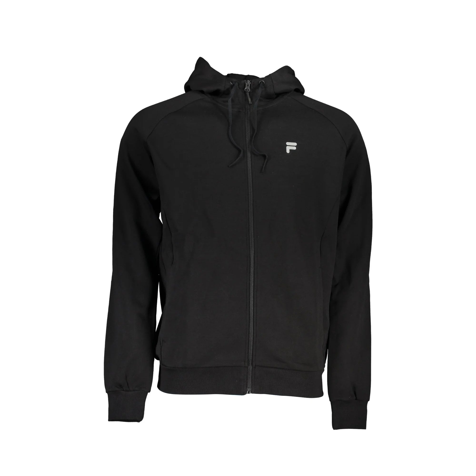 FILA FELPA CON ZIP UOMO NERO
