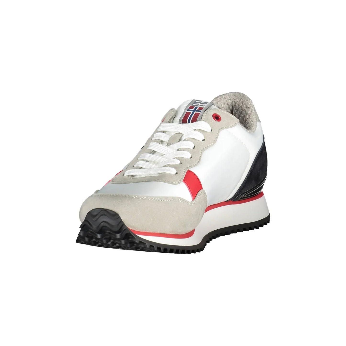NAPAPIJRI Scarpe Sportive Uomo Bianche con Dettagli a Contrasto Napapijri Shoes Sneakers bianco - vista 2