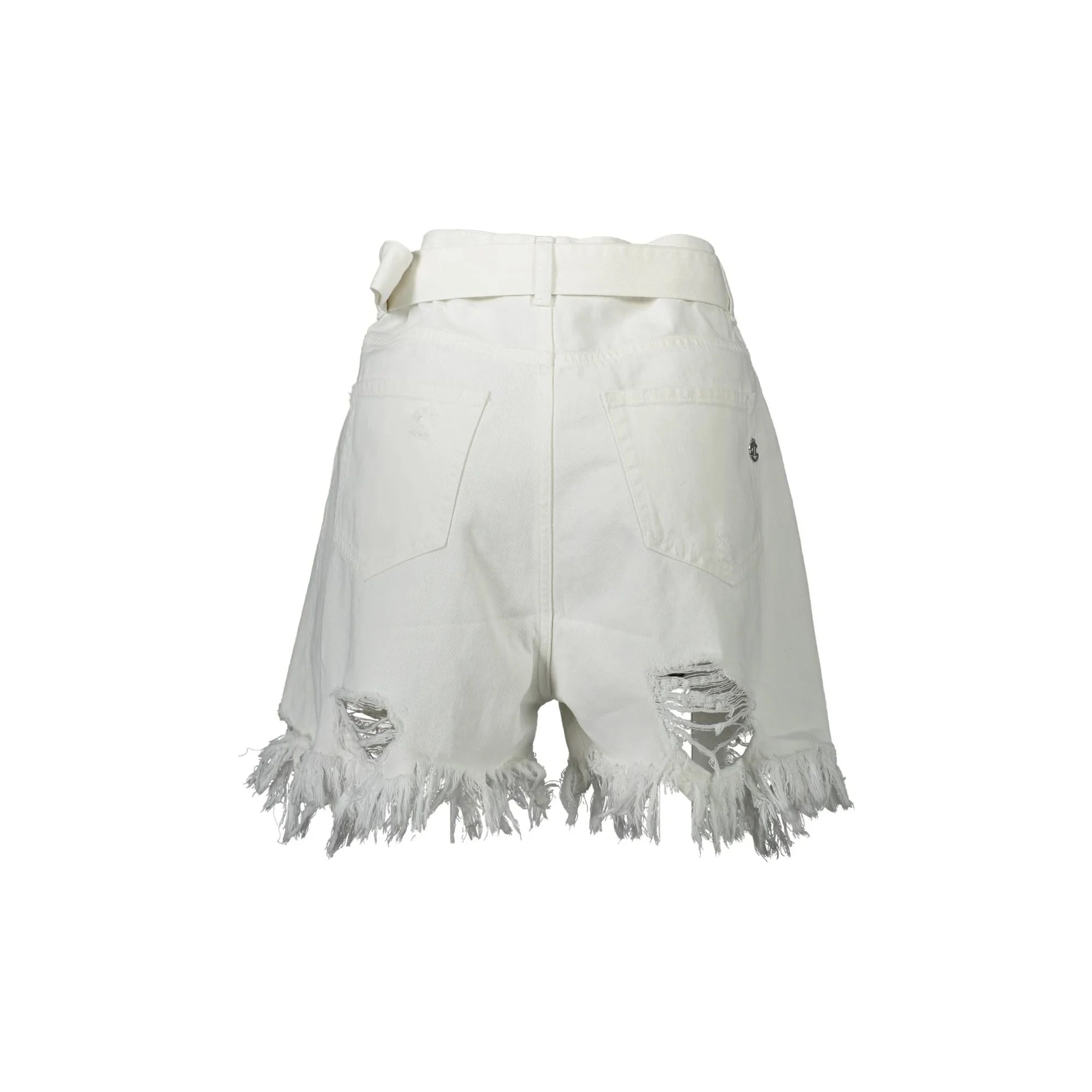 GAELLE PARIS PANTALONE SHORT DONNA BIANCO