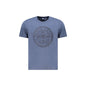 North Sails T-Shirt Maniche Corte Uomo Blu Stampa Logo - foto prodotto