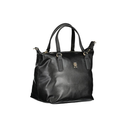 Tommy Hilfiger Borsa a Tracolla Donna Nera Logo Borse nero - vista 3